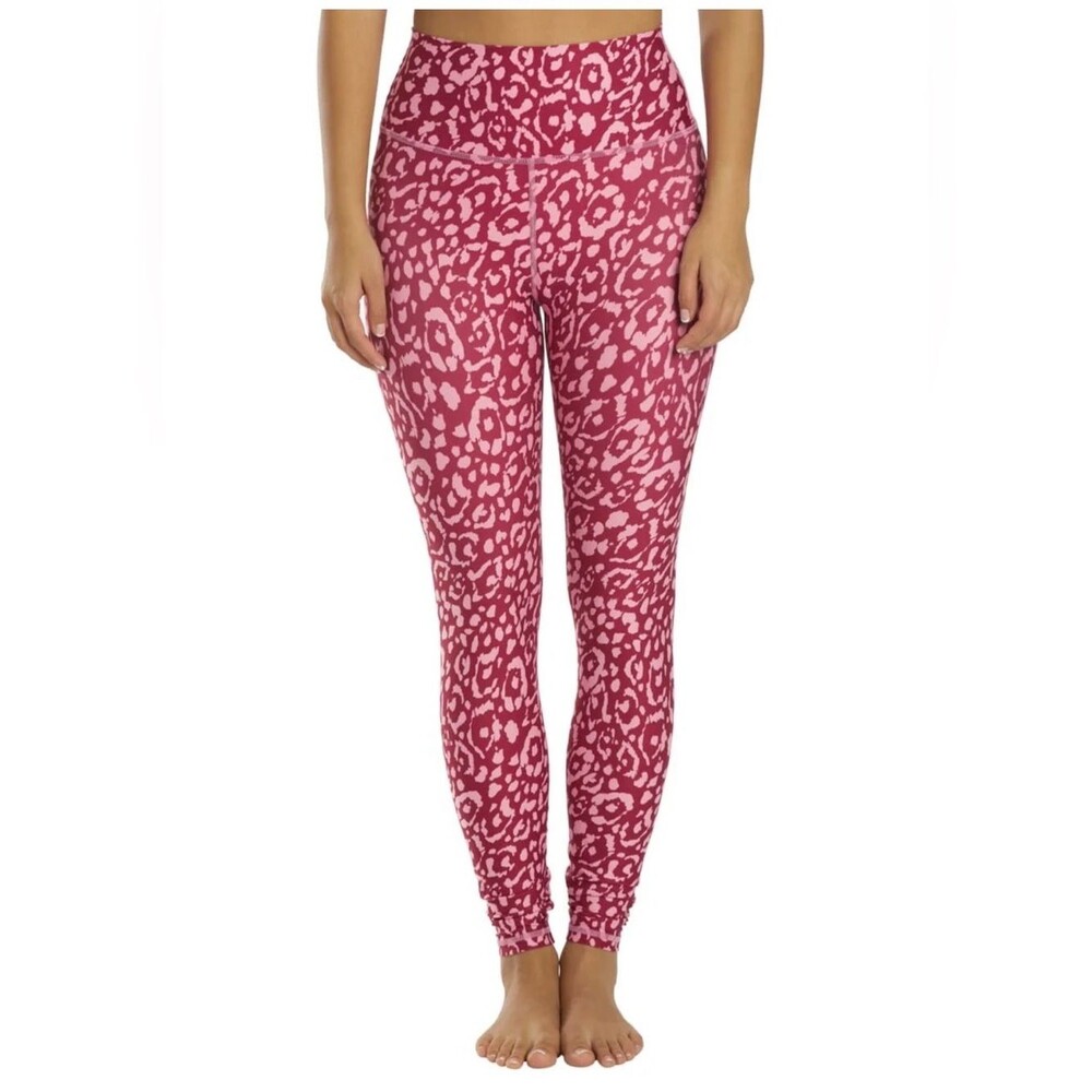 NWT Spiritual Gangster SG Intent High Waisted Leggings - Pink Wildcat Size Small